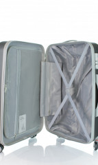 Střední cestovní kufr D&N 9460-13 šedý č.6