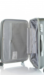 Střední cestovní kufr D&N 9460-13 šedý č.7