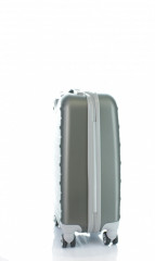 Kabinový cestovní kufr D&N 9450-13 šedý č.4