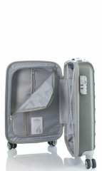 Kabinový cestovní kufr D&N 9450-13 šedý č.8