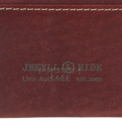 Pouzdro na karty Jekyll & Hide Texas 3628 červená č.5