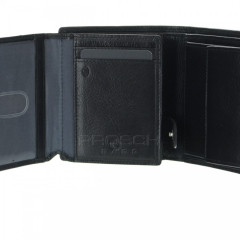 Kožená peněženka Jekyll & Hide Oxford 6742 černá č.7