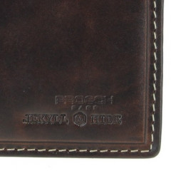 Kožená peněženka Jekyll & Hide Oxford 6492 hnědá č.5