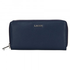 Dámská kožená peněženka LAGEN 50386 tmavě modrá č.1