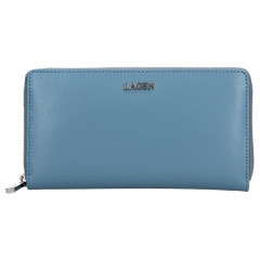Dámská kožená peněženka LAGEN 50353 modrá č.1
