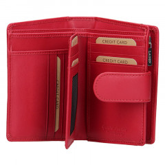 Dámská kožená peněženka LAGEN 50313 červená č.4