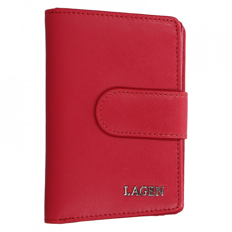 Dámská kožená peněženka LAGEN 50313 červená