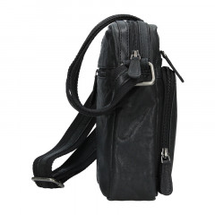 Pánská kožená crossbody taška LAGEN BLC4091 černá č.3