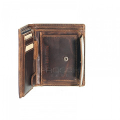 Kožená peněženka Greenburry BTK 0963-25 hnědá č.9