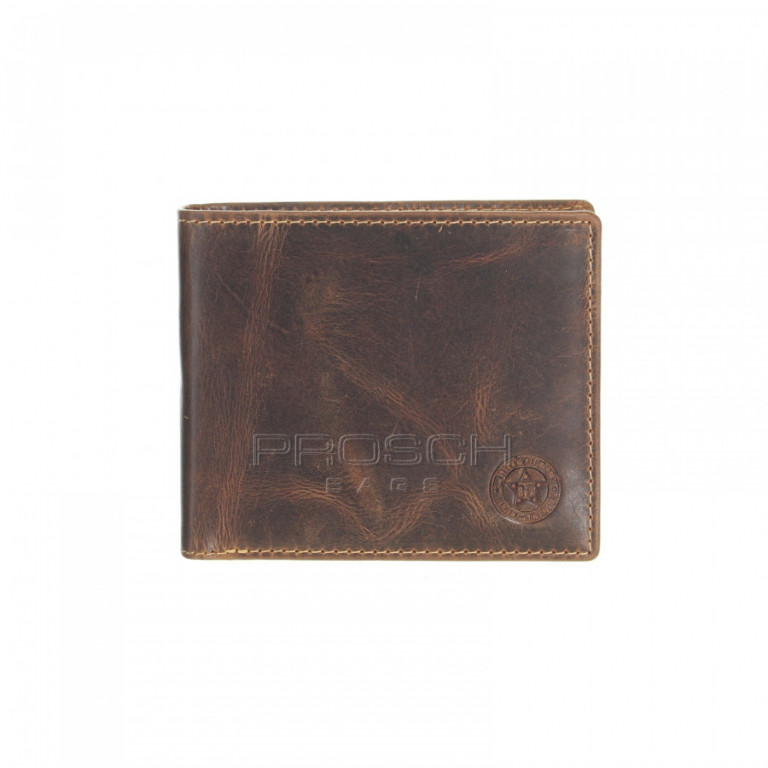Kožená peněženka Greenburry BTK 0962-25 hnědá