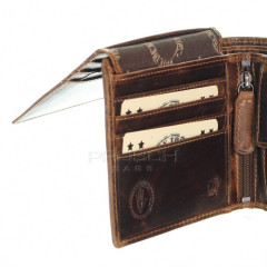 Kožená peněženka Greenburry BTK 0962-25 hnědá č.12