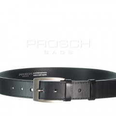 Kožený pásek PROSCH BAGS jeans 504/1-115 černý č.1