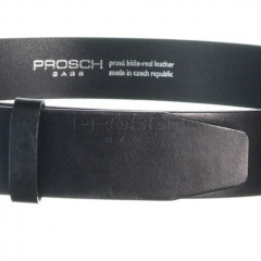 Kožený pásek PROSCH BAGS jeans 02/PR01-125 černý č.7
