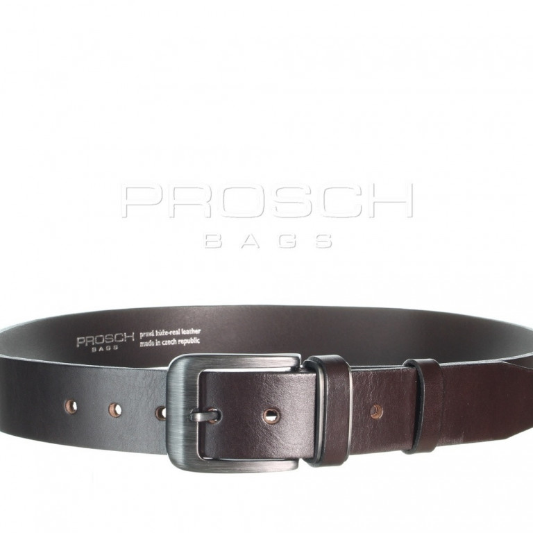 Kožený pásek PROSCH BAGS jeans 02/PR01-95 hnědý
