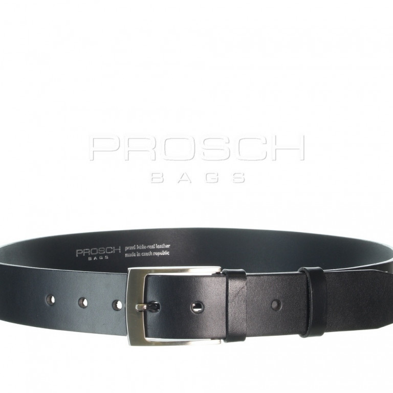 Kožený pásek PROSCH BAGS jeans 34-95 černý