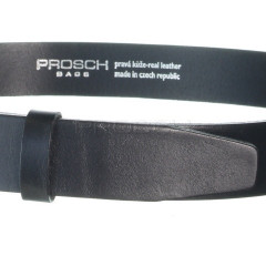 Kožený pásek PROSCH BAGS 35/100/4-115 černý č.7