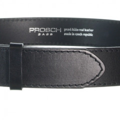 Kožený pásek PROSCH BAGS jeans 09/1-115 černý č.6