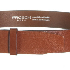 Kožený pásek PROSCH BAGS jeans 34/48-115 koňakový č.7