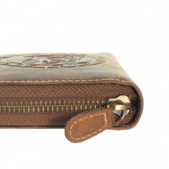 Kožená peněženka na zip GREENBURRY 821A-Panna č.13