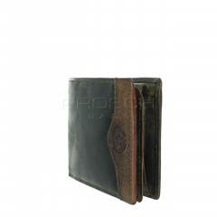 Kožená peněženka Greenburry 0860-30 Khaki/Brown č.3