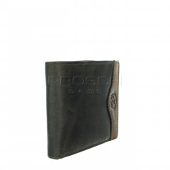 Kožená peněženka Greenburry 0860-30 Khaki/Brown č.6