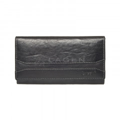 Dámská kožená peněženka LAGEN W-2025/T černá č.1