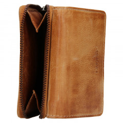Dámská kožená peněženka LAGEN 4721/D Caramel č.3
