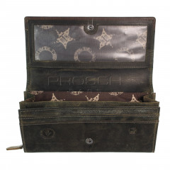 Dámská kožená peněženka Greenburry 0859-30 Khaki/B č.13
