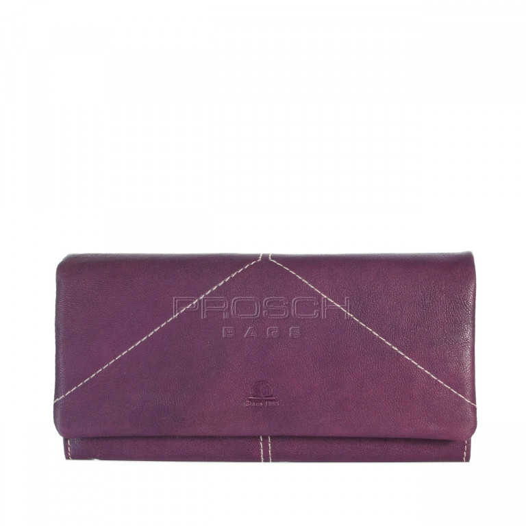 Dámská kožená peněženka Greenburry 848-28 fialová