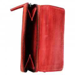 Dámská kožená peněženka LAGEN 4721/D Tomato č.4