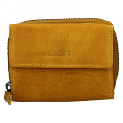 Dámská kožená peněženka LAGEN HB-10/18 Yellow č.1