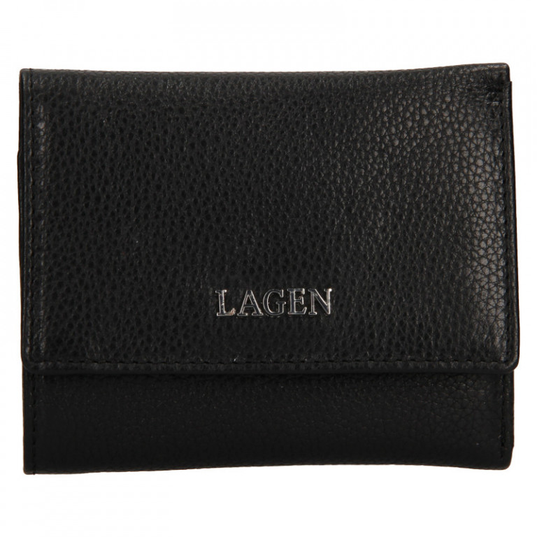Dámská kožená peněženka LagenTG-063 Black