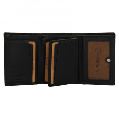 Dámská kožená peněženka LagenTG-063 Black č.4