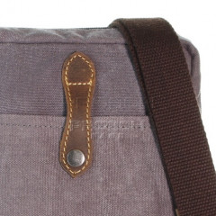 Konopná/kožená taška Greenburry 5926-29 šedá č.5