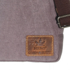 Konopná/kožená taška Greenburry 5926-29 šedá č.7