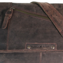 Kožená taška Greenburry Revival 1951-22 hnědá č.5