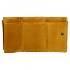 Dámská mini kožená peněženka LAGEN W-2030/D Yellow č.2