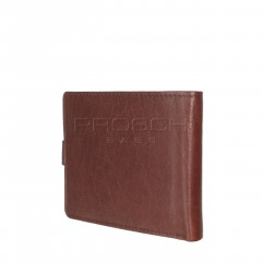 Pánská kožená peněženka LAGEN E-1036 hnědá č.4