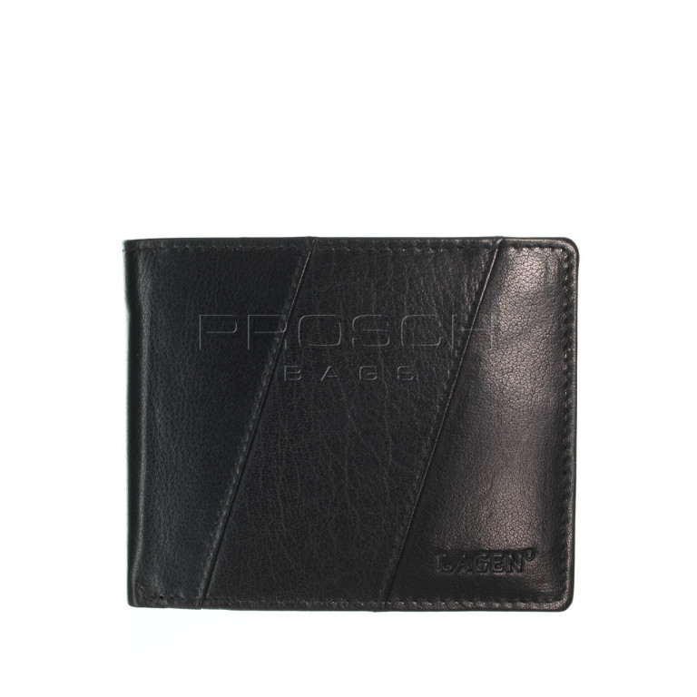Pánská kožená peněženka LAGEN PW-520 černá
