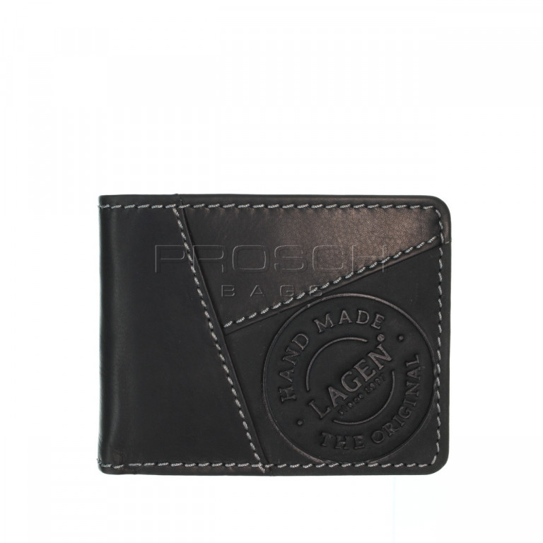 Pánská kožená peněženka LAGEN 51148 černá
