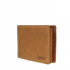 Pánská kožená peněženka LAGEN 511461 tan č.2