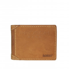 Pánská kožená peněženka LAGEN 511461 tan č.1