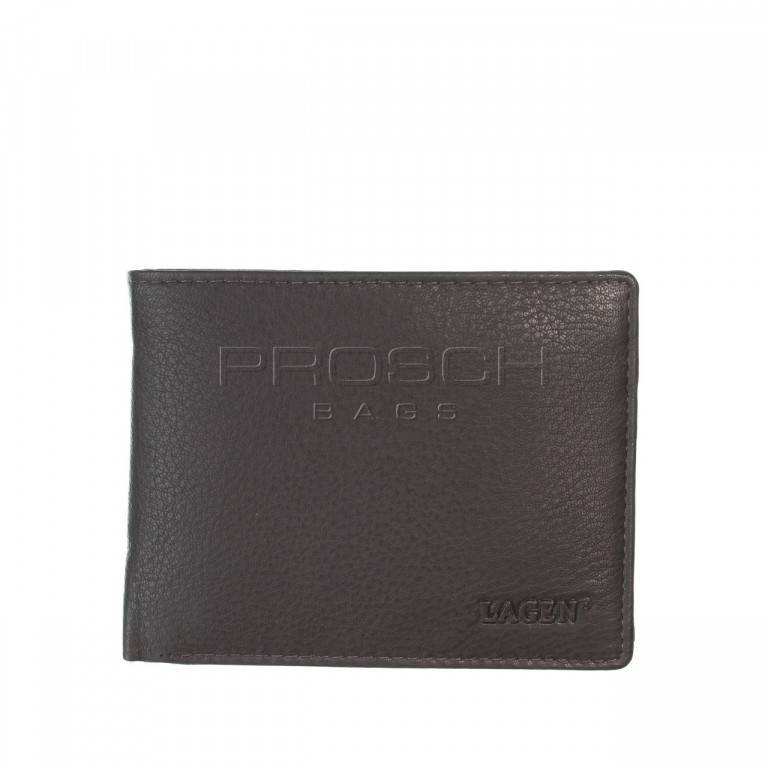 Pánská kožená peněženka Lagen 2104 E hnědá