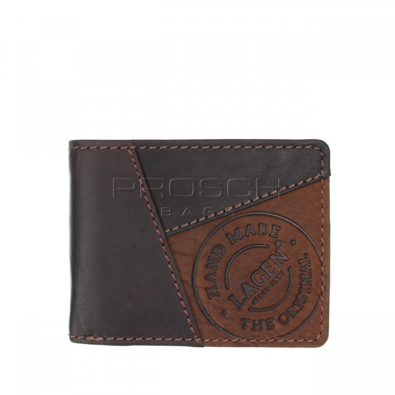 Pánská kožená peněženka LAGEN 511451 hnědá