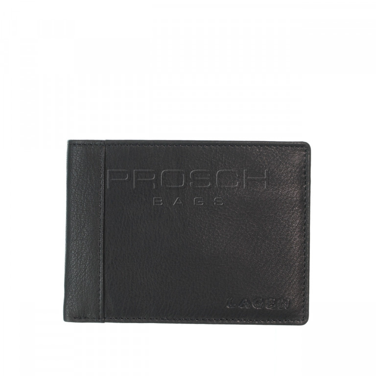 Pánská kožená peněženka LAGEN 7176 E černá