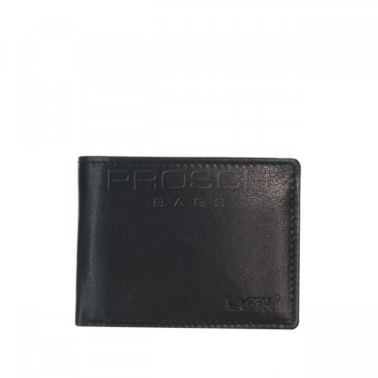 Pánská kožená peněženka LAGEN 02310008 černá