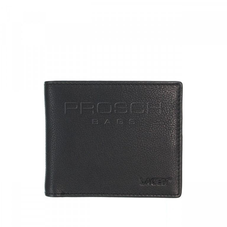 Pánská kožená peněženka Lagen BLC-4719 Black