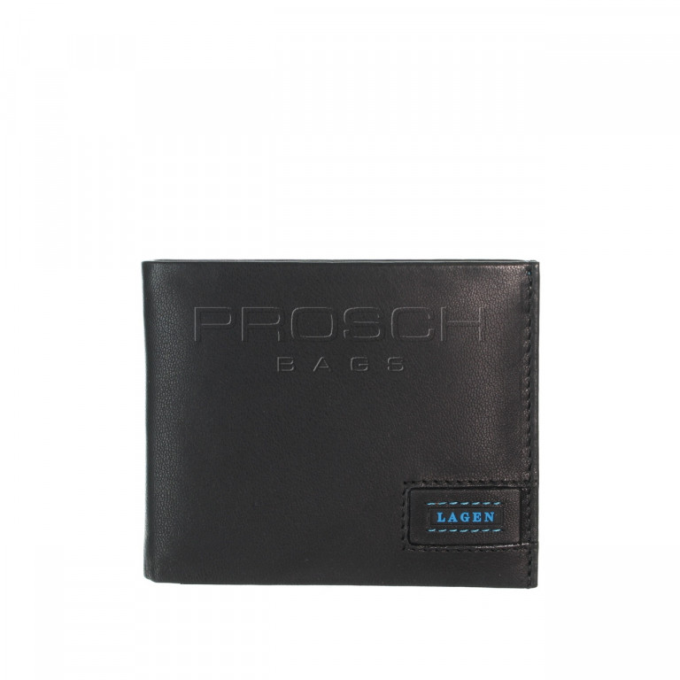 Pánská kožená peněženka LAGEN LG-1125 černá