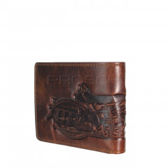 Pánská kožená peněženka Lagen 6535 Brown č.4