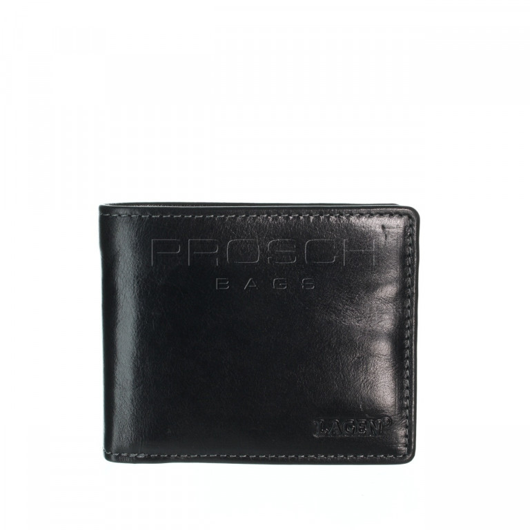 Pánská kožená peněženka LAGEN W-8120/T černá